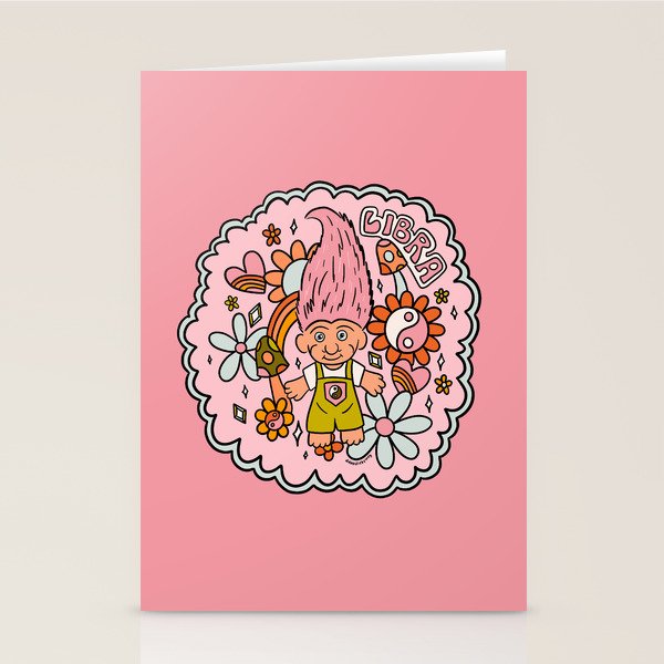 Libra Troll Stationery Card Gallery Image 2