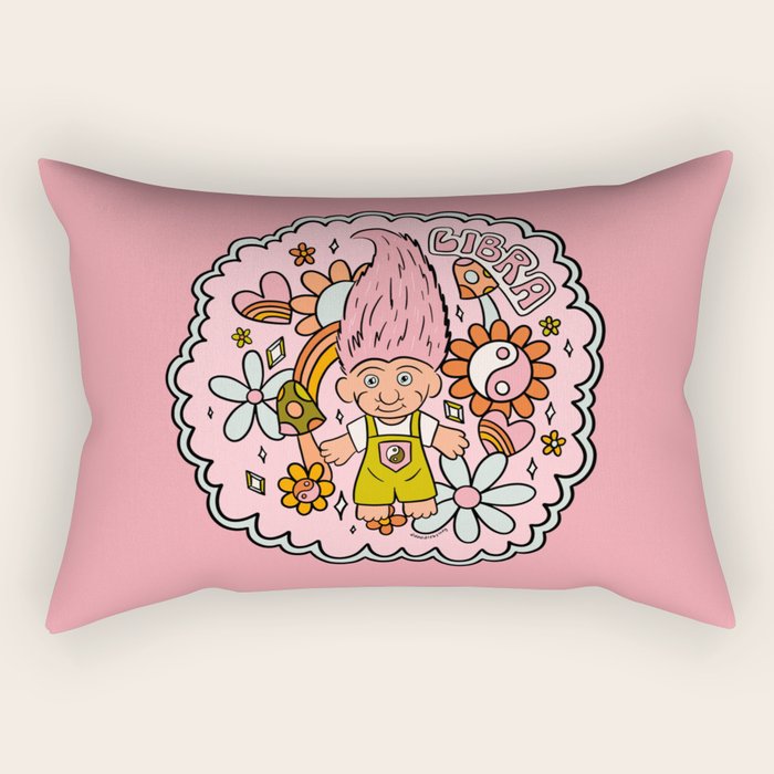 Libra Troll Rectangular Pillow Gallery Image 2