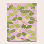 Summer Leaves and Berries on Pink Notebook Gallery Image 4