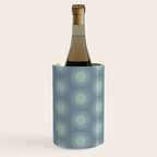 Boho Summer Sun Pattern V Neutral Blue Sage Green Wine Chiller Gallery Image 3