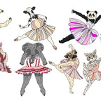 Animal Ballerinas Coffee Mug Gallery Image 2