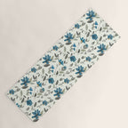 Happy Blues  Yoga Mat Gallery Image 1