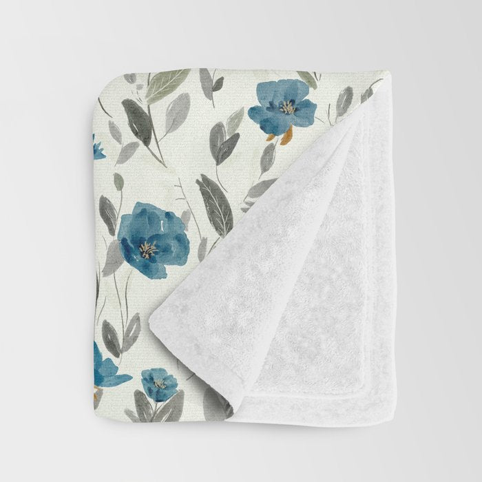 Happy Blues  Throw Blanket Gallery Image 3