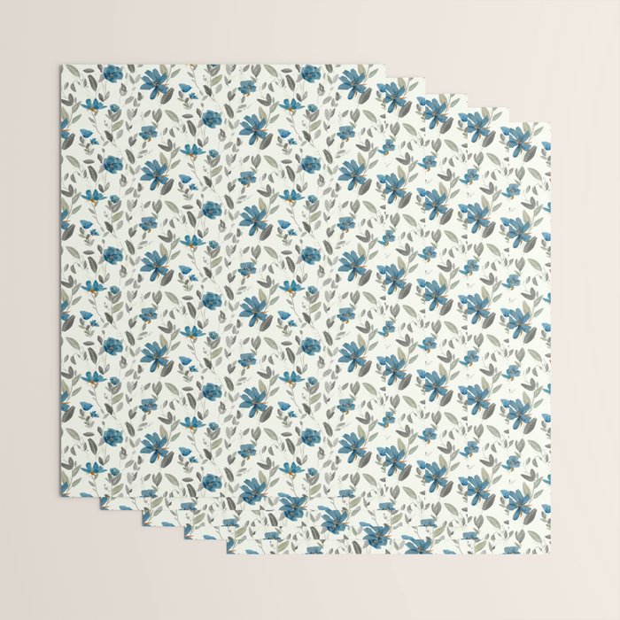 Happy Blues  Wrapping Paper Gallery Image 3