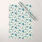 Happy Blues  Wrapping Paper Gallery Image 1