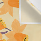 Daffodils and vase Wall Tapestry Gallery Image 3
