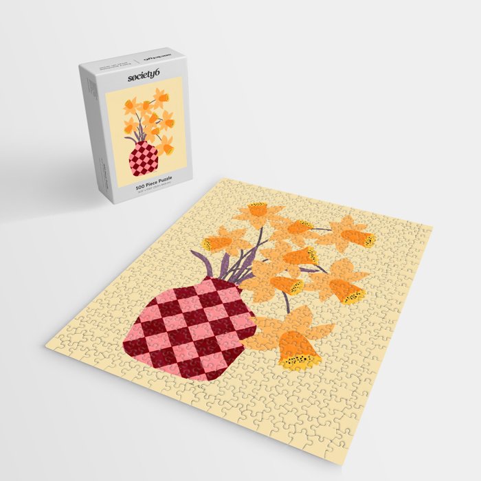 Daffodils and vase Jigsaw Puzzle Gallery Image 2