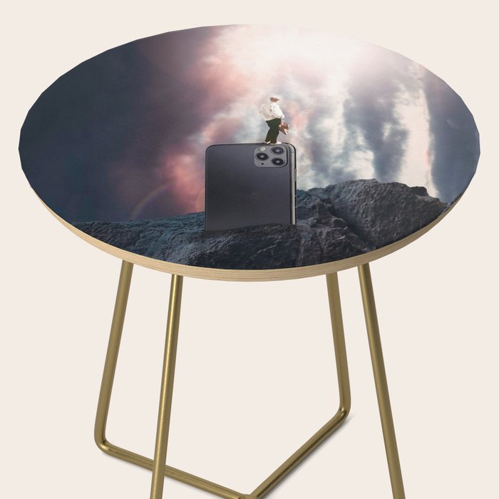 We will Escape from our Cells Side Table Gallery Image 2
