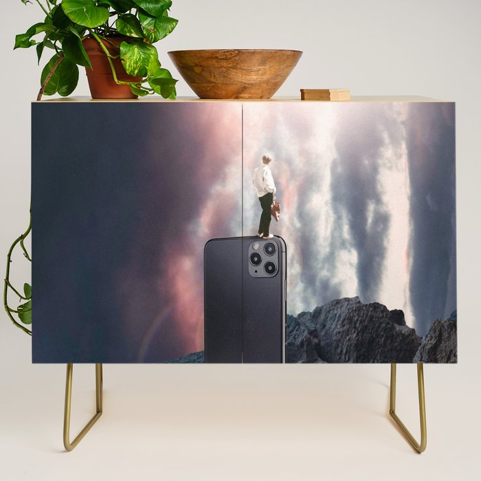 We will Escape from our Cells Credenza Gallery Image 1