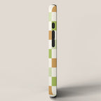 Retro Colorful Checkered Pattern II iPhone Case Gallery Image 2