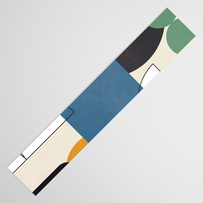 Colorful Shape Geometry 04 Table Runner Gallery Image 3