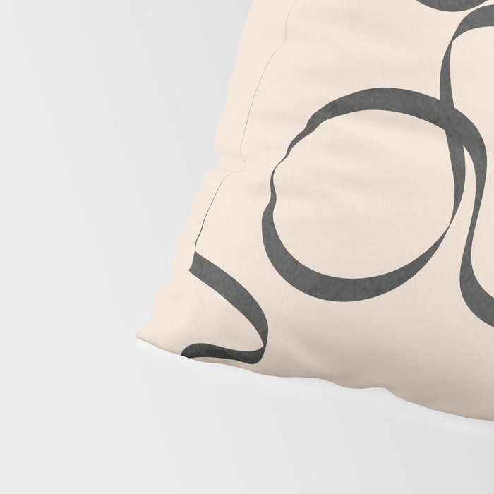 Abstract Minimal Line V Pillow Sham Gallery Image 4