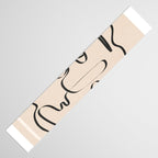 Abstract Minimal Line V Table Runner Gallery Image 3
