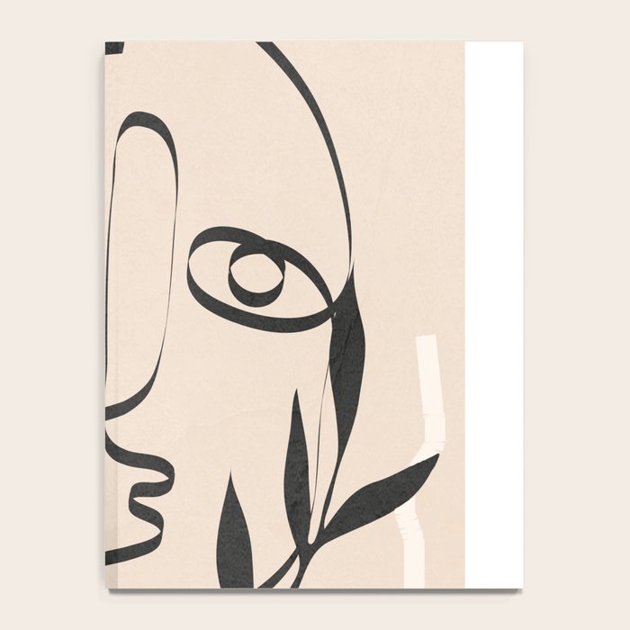 Abstract Minimal Line V Notebook Gallery Image 4