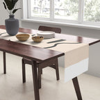 Abstract Minimal Line V Table Runner Gallery Image 2