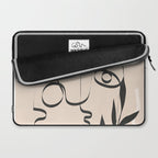 Abstract Minimal Line V Laptop Sleeve Gallery Image 2