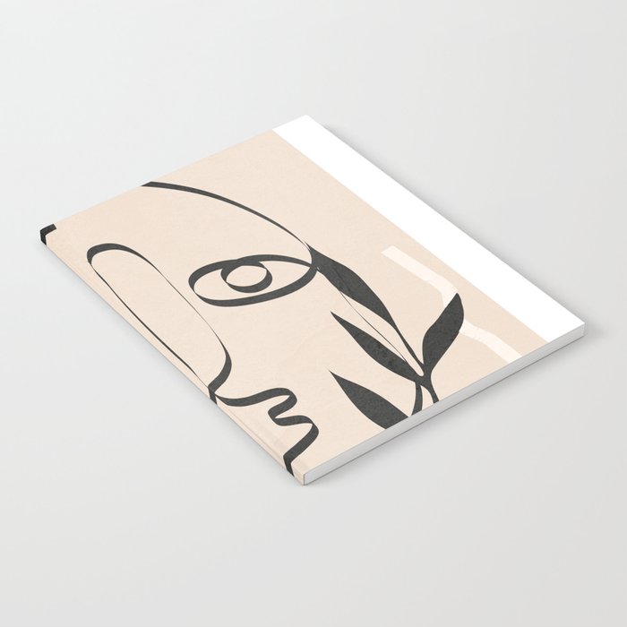 Abstract Minimal Line V Notebook Gallery Image 2