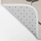 Abstract Minimal Line V Bath Mat Gallery Image 2
