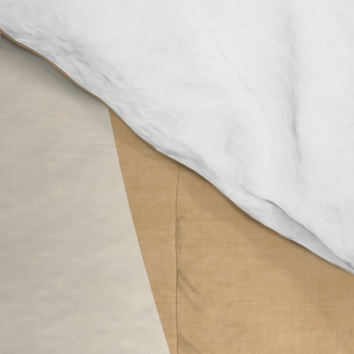 Neutral Soft Tones Modern Abstract Leaves Comforter Gallery Image 4