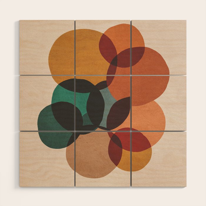 Shapes#1 Wood Wall Art Gallery Image 1