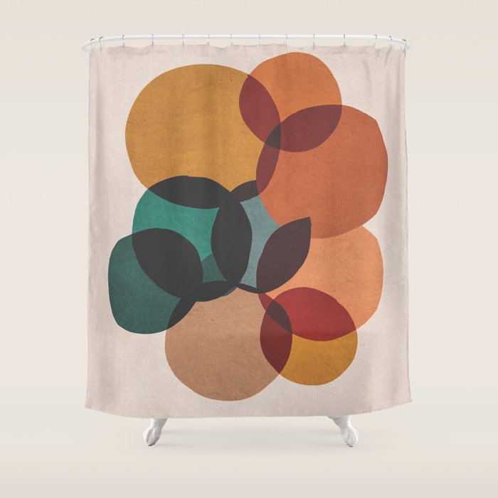 Shapes#1 Shower Curtain Gallery Image 1
