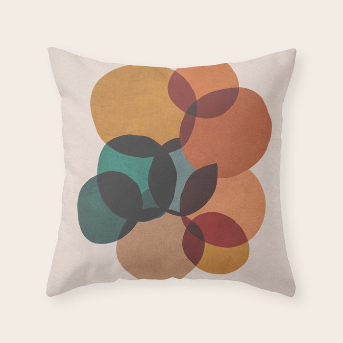 Shapes#1 Throw Pillow Gallery Image 6