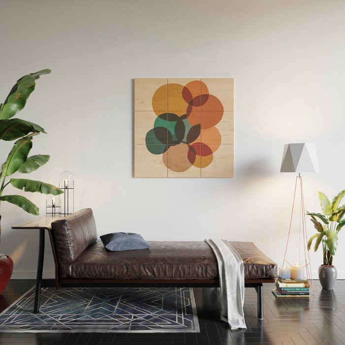 Shapes#1 Wood Wall Art Gallery Image 2