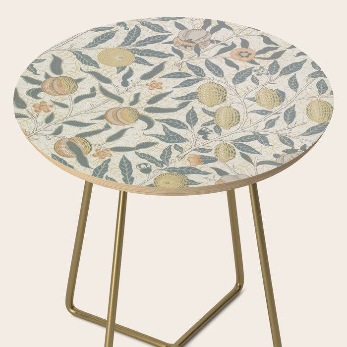 William Morris Pomegranate Fruit Pattern Side Table Gallery Image 2