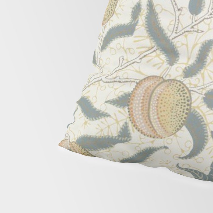 William Morris Pomegranate Fruit Pattern Pillow Sham Gallery Image 4