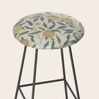 William Morris Pomegranate Fruit Pattern Stool Gallery Image 2