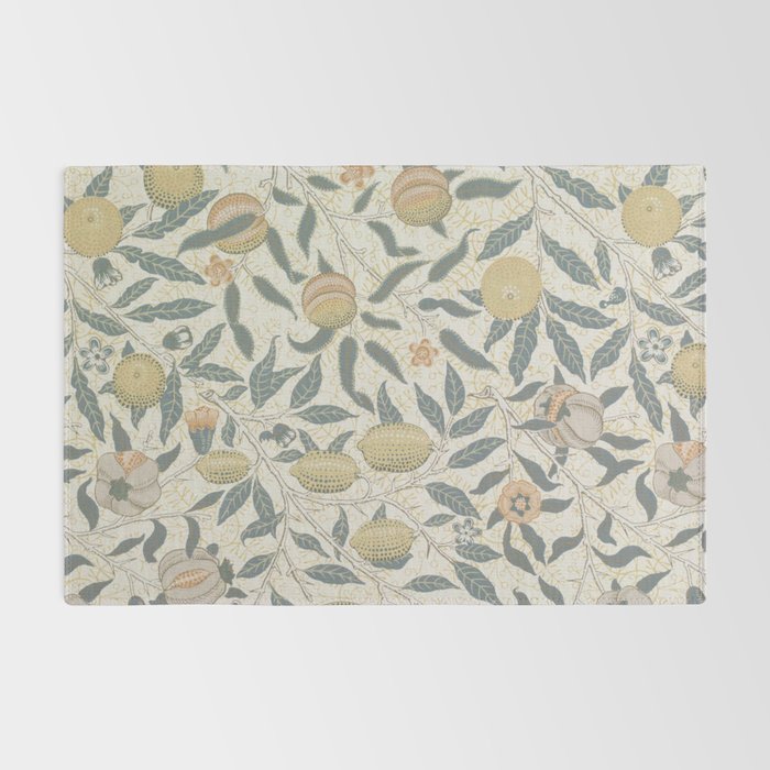 William Morris Pomegranate Fruit Pattern Rug Gallery Image 2