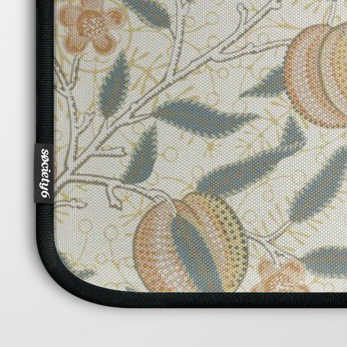 William Morris Pomegranate Fruit Pattern Laptop Sleeve Gallery Image 3