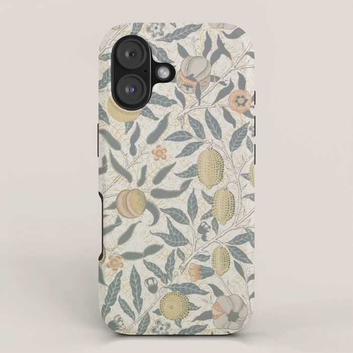 William Morris Pomegranate Fruit Pattern iPhone Case Gallery Image 1