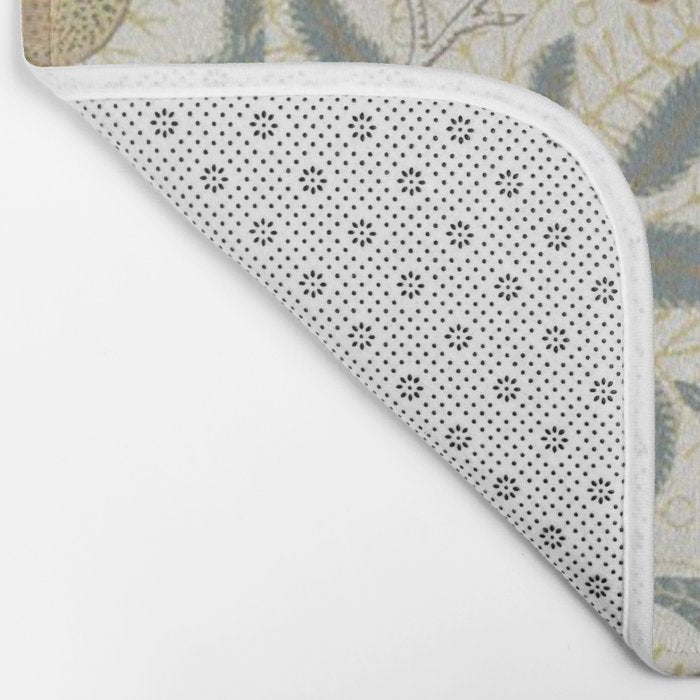 William Morris Pomegranate Fruit Pattern Bath Mat Gallery Image 2