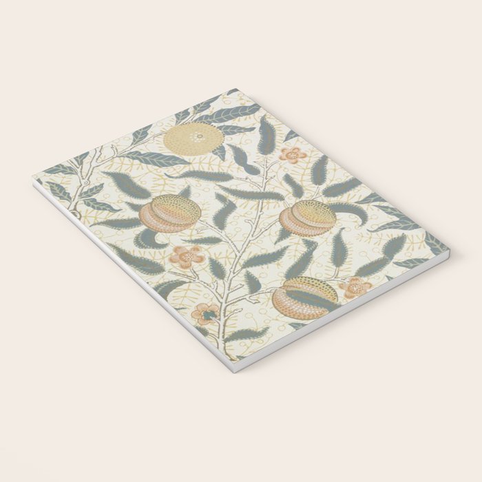 William Morris Pomegranate Fruit Pattern Notebook Gallery Image 3