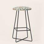 William Morris Pomegranate Fruit Pattern Stool Gallery Image 1