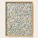 William Morris Pomegranate Fruit Pattern Serving Tray Gallery Image 1
