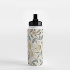 William Morris Pomegranate Fruit Pattern Water Bottle Gallery Image 2