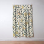 William Morris Pomegranate Fruit Pattern Window Curtain Gallery Image 3
