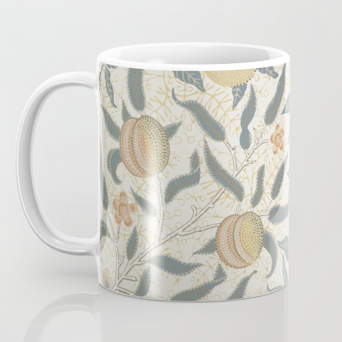 William Morris Pomegranate Fruit Pattern Coffee Mug Gallery Image 3