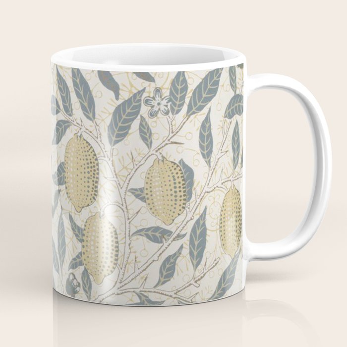 William Morris Pomegranate Fruit Pattern Coffee Mug Gallery Image 1