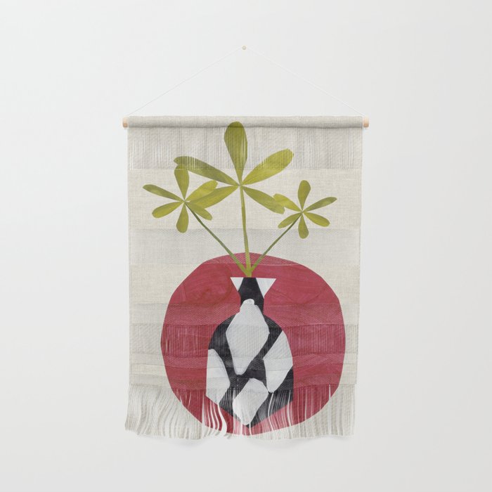 Red Moon Diamond Vase Wall Hanging Gallery Image 1