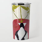 Red Moon Diamond Vase Travel Mug Gallery Image 1