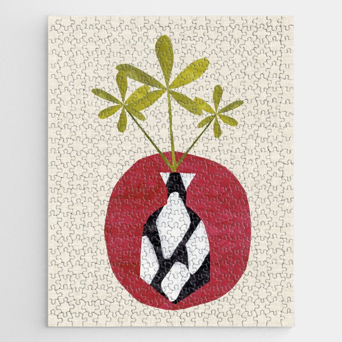Red Moon Diamond Vase Jigsaw Puzzle Gallery Image 1