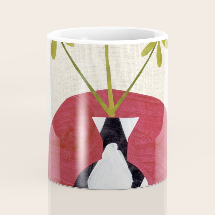 Red Moon Diamond Vase Coffee Mug Gallery Image 4
