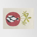 Red Moon Diamond Vase Rug Gallery Image 2