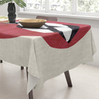 Red Moon Diamond Vase Tablecloth Gallery Image 3