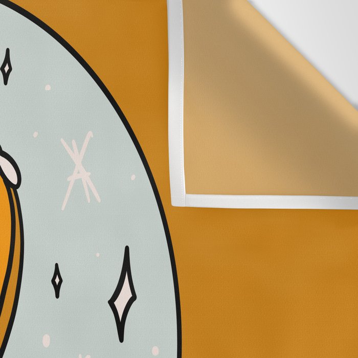 Leo Snow Globe Wall Tapestry Gallery Image 3
