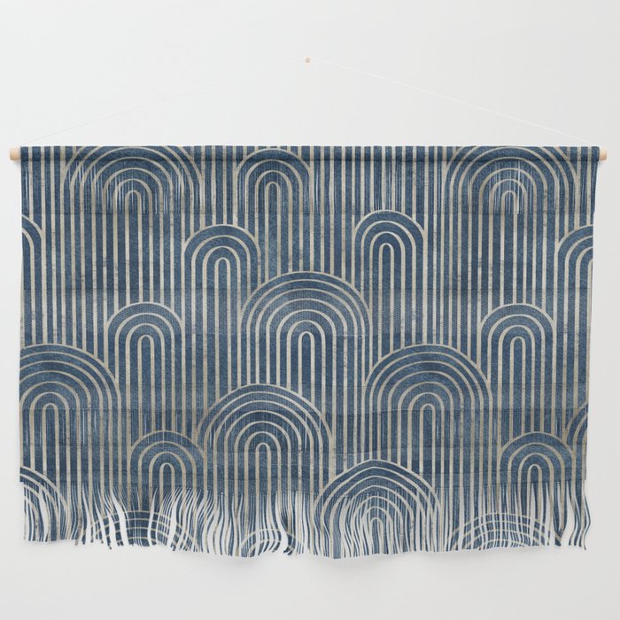 Art Deco Striped Arches Wall Hanging Gallery Image 1