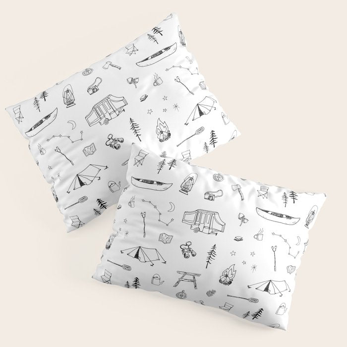 Simple Camping Pillow Sham